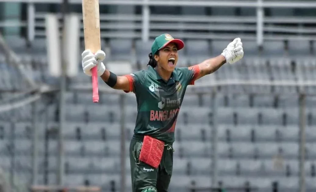 ভারতের বিপক্ষে ফারজানার রেকডগড়া সেঞ্চুরি