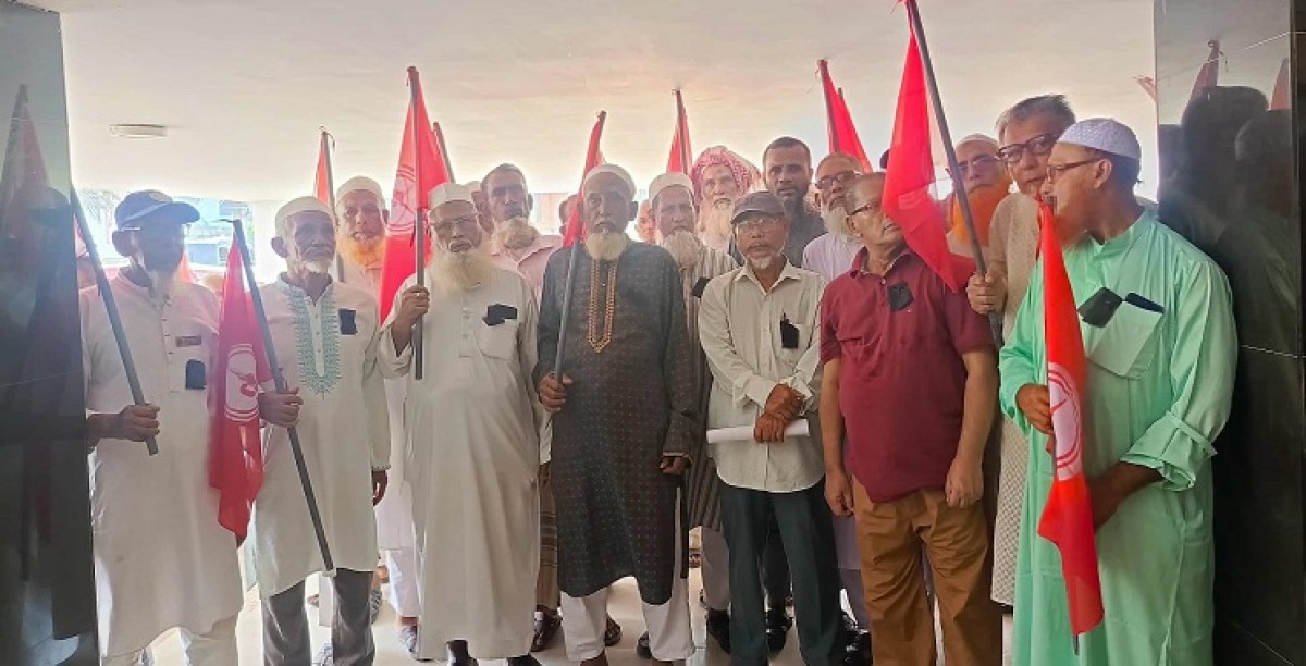 ভোলায় মুক্তিযোদ্ধারে মৌন মিছিল ও স্মারকলিপি পেশ