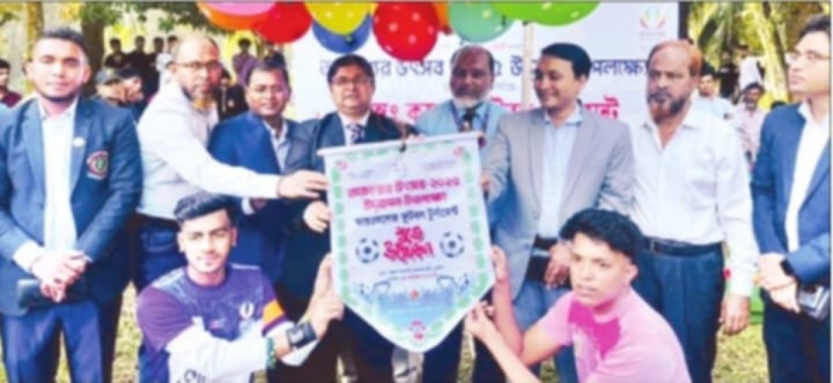 ভোলায় আন্তঃকলেজ ফুটবল টুর্নামেন্ট ২০২৫-এর শুভ উদ্বোধন