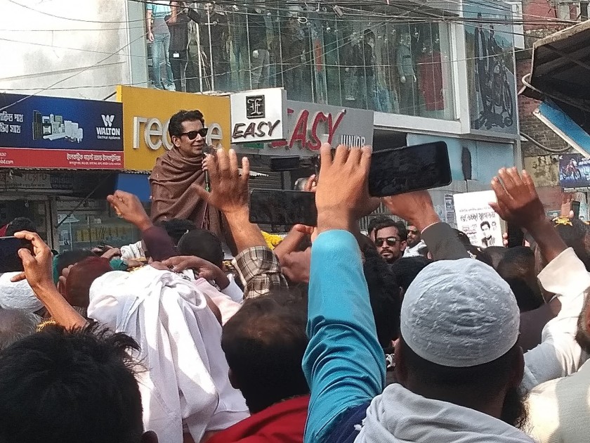 কোন চাঁদাবাজ, টেন্ডারবাজদের জায়গা হবেনা-- ব্যারিষ্টার আন্দালিব রহমান পার্থ